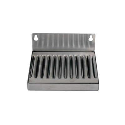 6"x4" Wall Mounted Stainless Steel Drip Tray